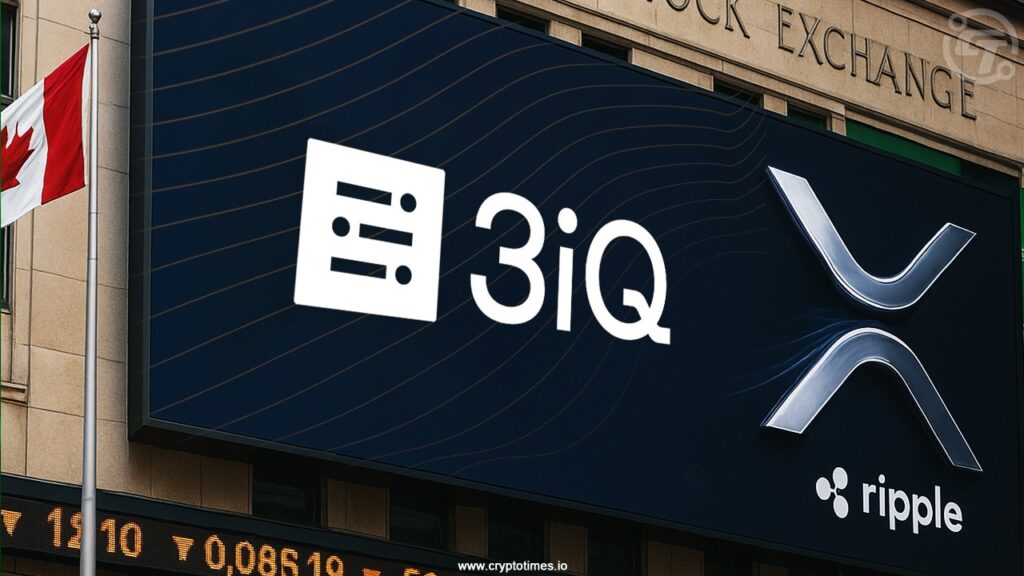 Ripple-Backed 3iQ Launches North America’s 1st XRP ETF on TSX